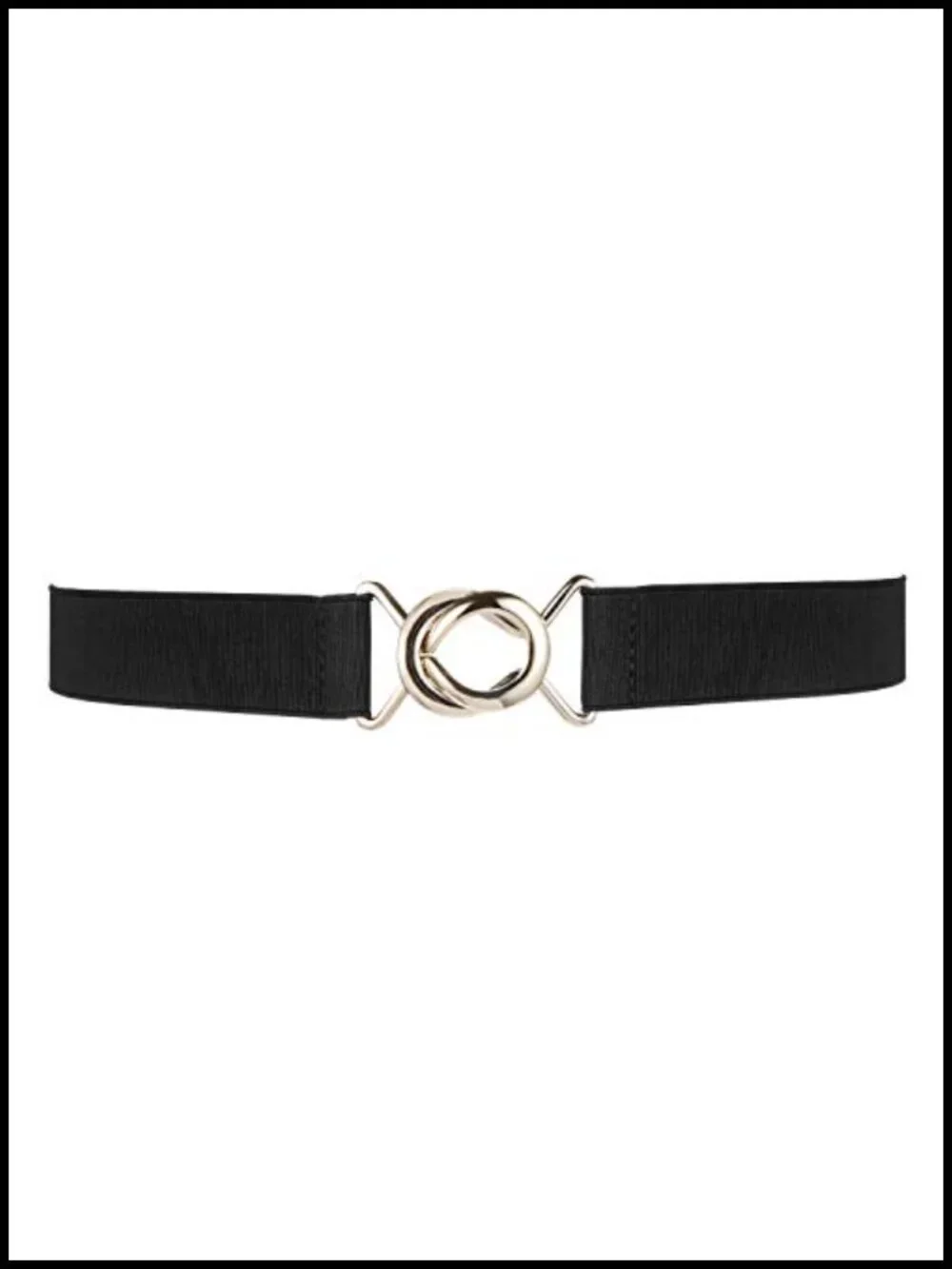 Skinny Elastic Waist Belt for Dresses & Jeans - 1.2